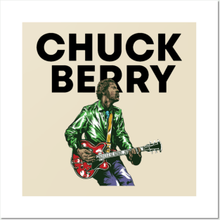 chuck guitars Posters and Art